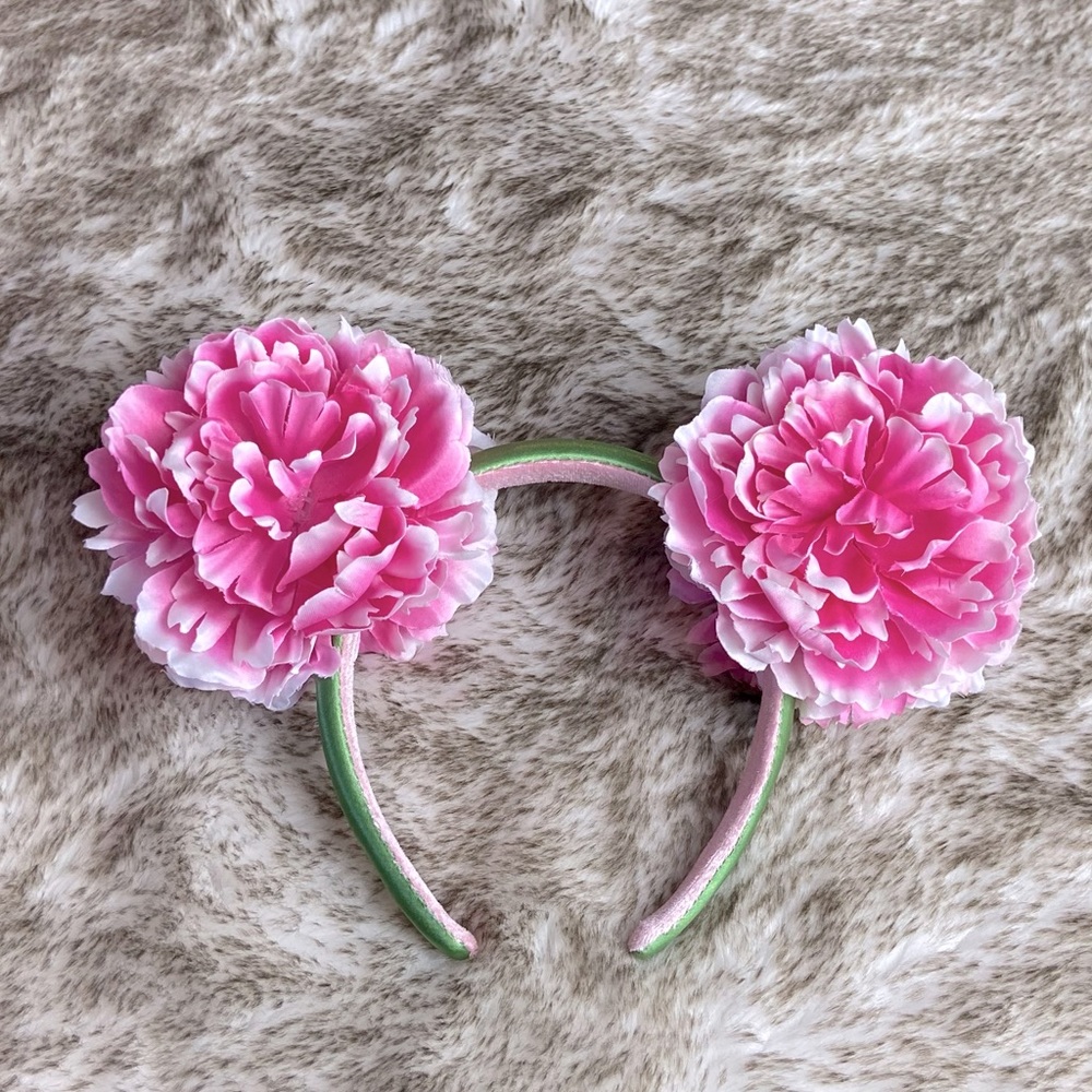 Mickey Mouse Ears with Flowers, Adult Size